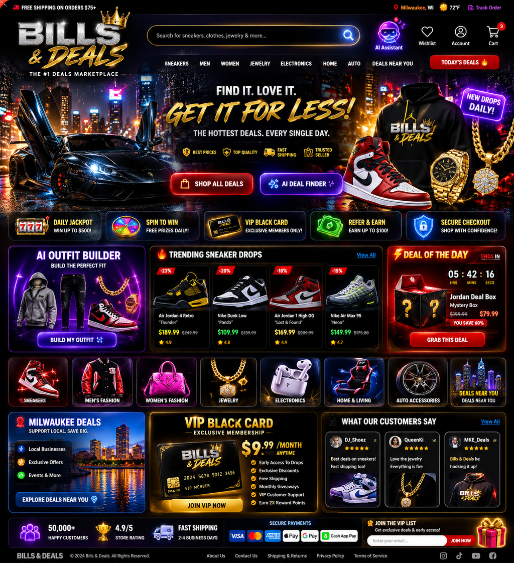 BillsandDeals – Social Media Graphics